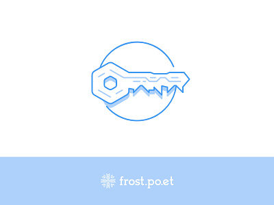 Frost – Powered by Po.et bitcoin blockchain branding crypto cryptocurrency design frost illustration logo po.et poe