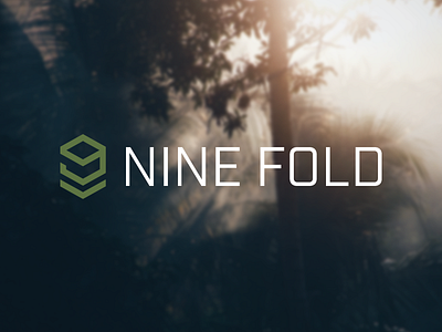 Nine Fold 9 badge chevron military nine