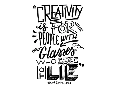 Swanson hand lettering hand type lettering