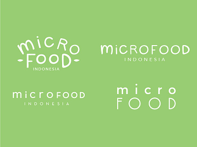 Microfood Progess based branding design garden homegrown logo microgreens plant process progess