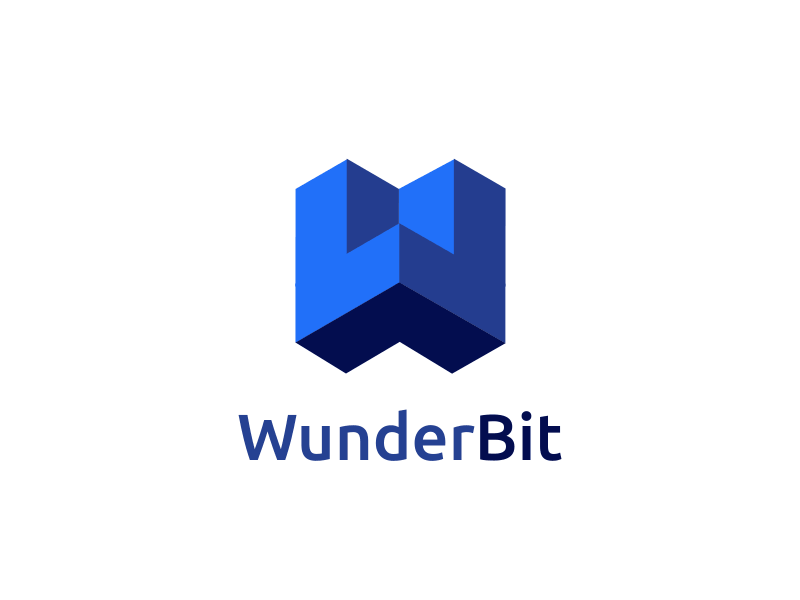 Animated logo animation cube isometric logo motion