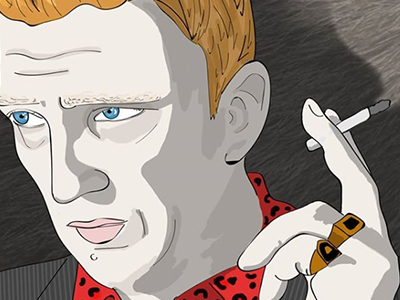 Joshua art digital digitalart illustration illustrator josh homme music photoshop