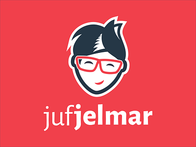 Logodesign juf Jelmar brand brand identity branding illustration inkscape logo logodesign vector vectorart