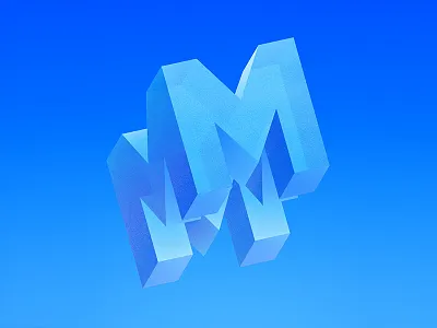 142/365 M graphism handlettering illustration ipad lettering lettrage logotype procreate type typography