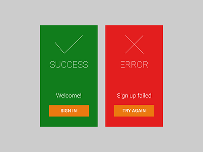 #dailyui #011 - Flash Message (Error/Success) 011 dailyui error flash message success