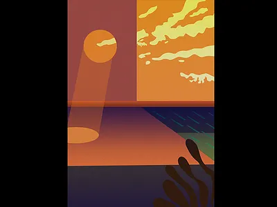 Personal Illustration editorial future futuristic illustration life space