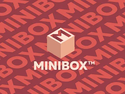 MINIBOX branding design illustration logo logotype mark typography