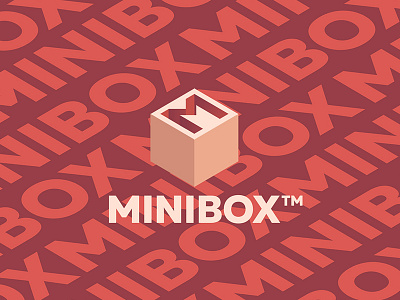 MINIBOX branding design illustration logo logotype mark typography