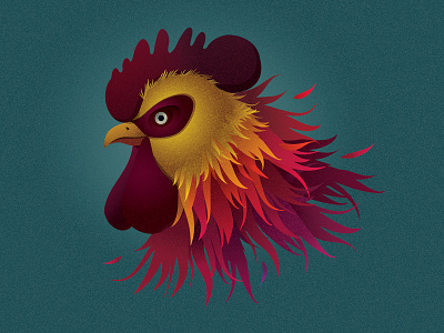 Rooster feather illustration rooster symbol texture