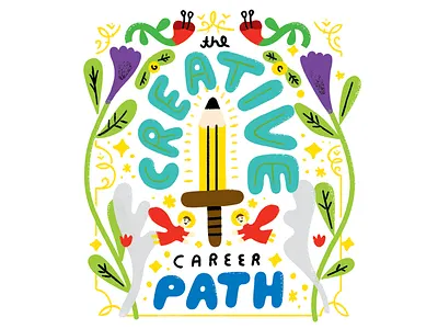 4 Creative Career Lessons that Changed My Life creative career path creative pep talk creativity design illustration sword