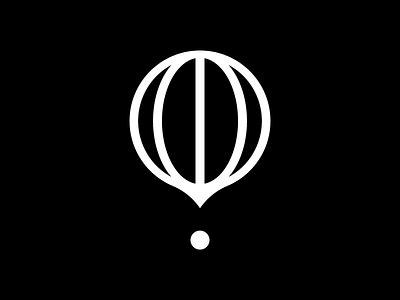 Hot Air Balloon daily logo design logo logo design minimal modernist