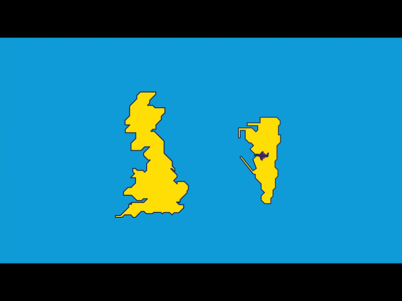 To Let! (Animation) 2.5d 4 colours after effects animation illustrator minimalist motion motion design property rental