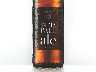 Here, grab a beer beer label design mockup packaging design