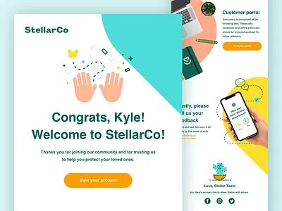 Email Template brand identity branding email email template icon illustration marketing