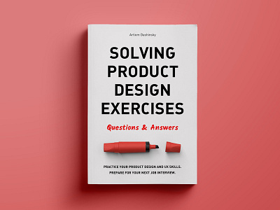 Book "Solving Product Design Exercises" book career interview whiteboard