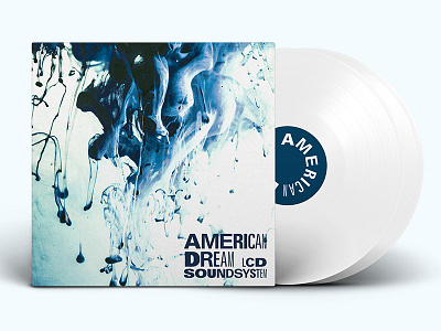 American Dream LP art direction branding design illustration music record record cover type typography vinyl