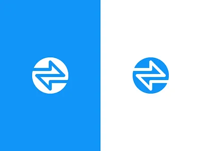 Coin / convert logo arrows coin coinverter convert crypto minimal