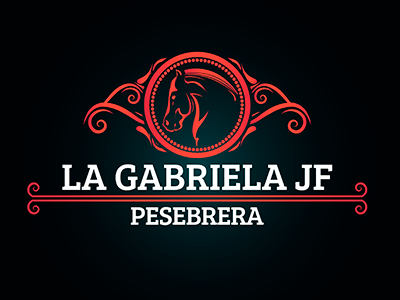 La Gabriela - Logo design design horse horses logo