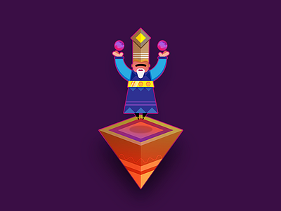 Wizard character design game art magician wizard