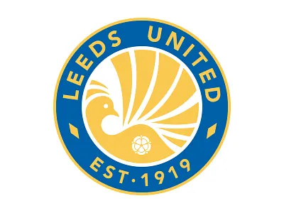 Leeds United Crest branding crest football logo soccer sports
