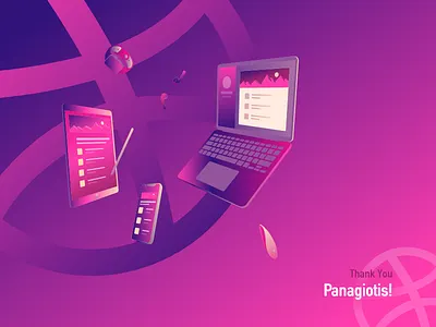 Thanks for the invite, Panagiotis! dribbble invite