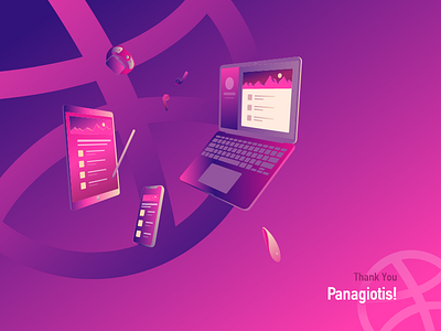 Thanks for the invite, Panagiotis! dribbble invite