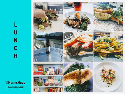 Lunch Collage avocado toast coleslaw collages cooking food food photography graphic design lunch pita pockets sandwiches tortillas