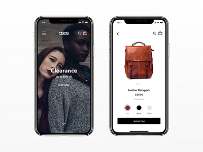 Asos App add asos cart checkout colors ecommerce product shop store wear