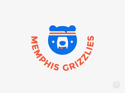 Fan club basketball bear club fan fun grizzly headband memphis nba sport usa