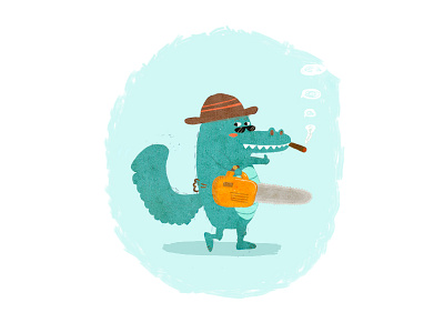 I am waiting for get off work illustrations