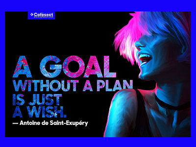 Cafesect.com quotes beauty cafequote designstudio girly graphic hair hope marketing newbeginnings pink pretty studiolife