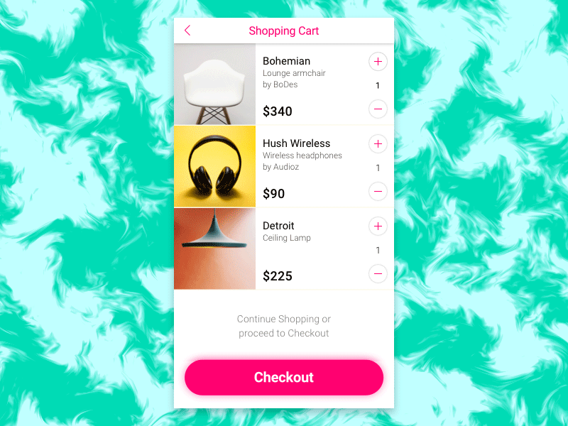 Daily UI #002 - Credit card checkout app dailyui ui ux