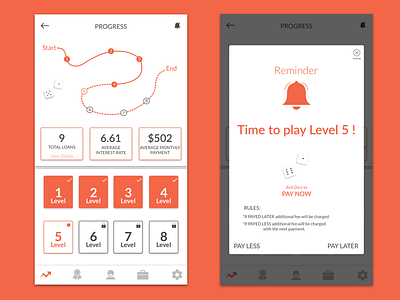 Payment Reminder app ui emi gamification pay now payment payment app reminder reminder app taran uiux