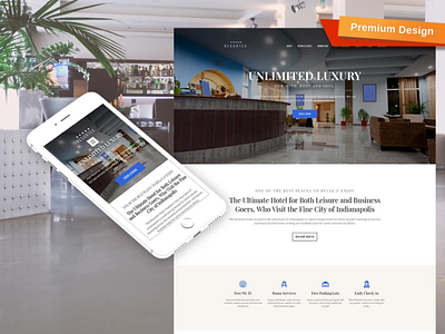 Resortex - Best Hotel Website Design design for website mobile website design web design website design website template