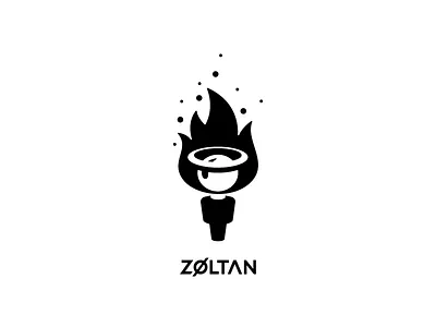Logo for ZØLTAN digital design logo logo design music vector zoltan zøltan