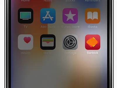 Icon App Bankick 🏦 — Daily UI Challenge #005 app app icon dailyui icon red ui