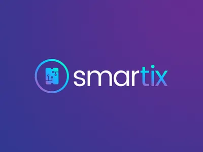 Smartix blockchain branding design identity logo