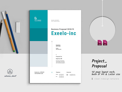 Indesign Proposal elite standard indesign informational letter minimal modern professional proposal proposals simple template web proposal
