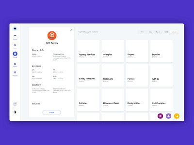 Medical Web App colours design emr medical web app