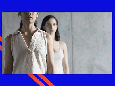 Paola Madrid Performance animation gif glitch effects motion design photography animation