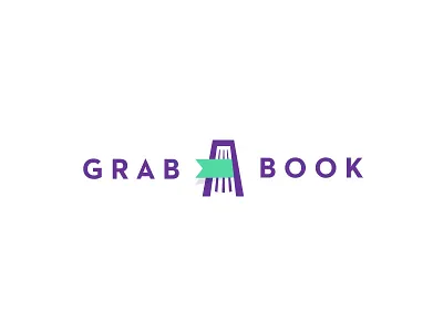 Grab A Book Logo book logo