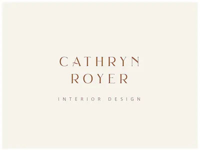 Cathryn Royer branding design identity logo