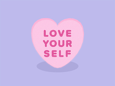 Happy Valentine's Day celebrate conversation day heart hearts love pink purple saint valentine valentines yourself