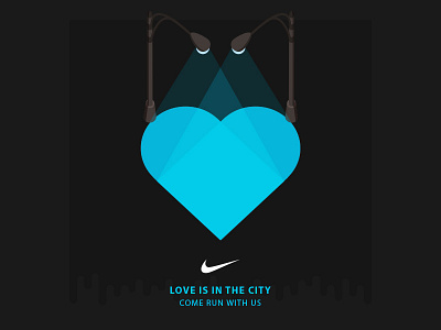 Nike urban running II city love nike running san valentin sport