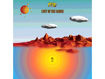 Mr. - Lost In The Sauce album art hand lost lowpoly music planet sauce soundcloud