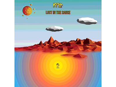 Mr. - Lost In The Sauce album art hand lost lowpoly music planet sauce soundcloud