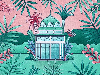 Botanical Garden botanical floral flowers pavilion plants