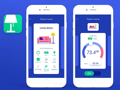 Smart home app app smart home ui
