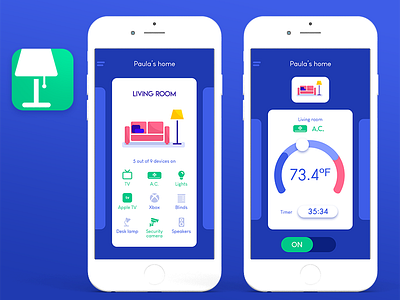 Smart home app app smart home ui