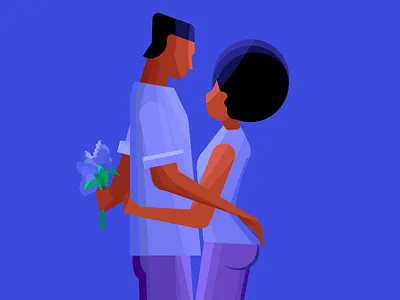 Happy Valentine's Day calcium75 characters illustration vector